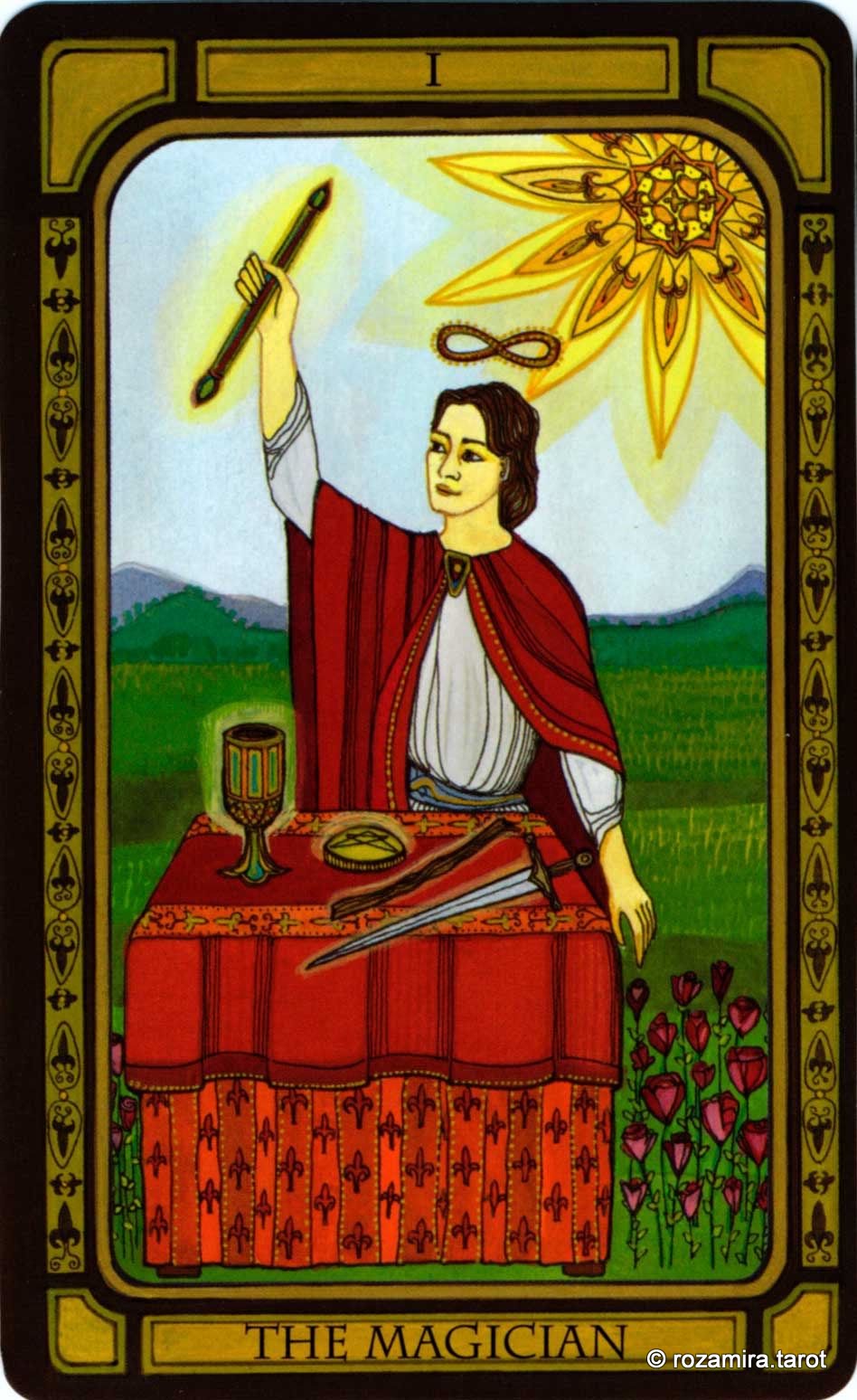 The Golden Tarot (Liz Dean)